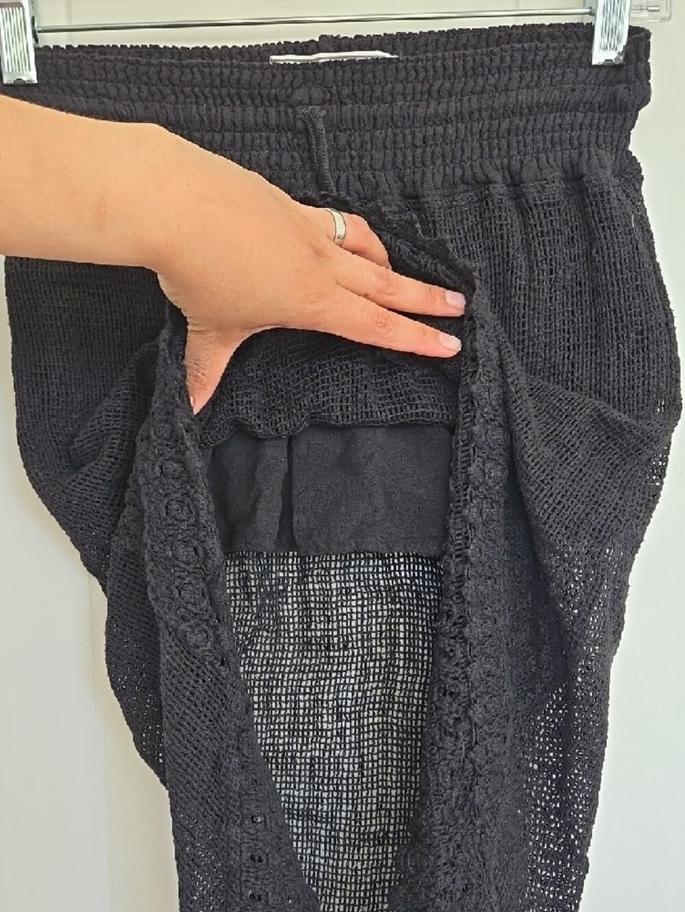 SEASPICE Jasmine' Crochet High Low Skirt Size M - Picture 7 of 12